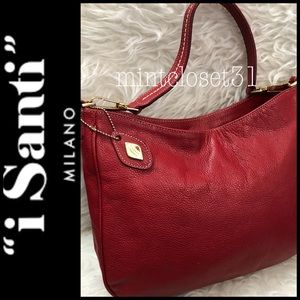 I Santi Italy Leather Hobo Bag